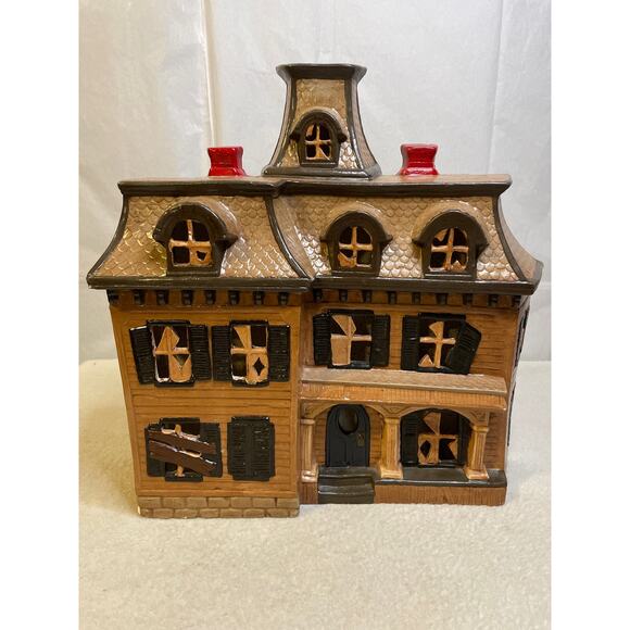 Scioto Molds 1981 Ceramic Haunted House - Picture 1 of 5